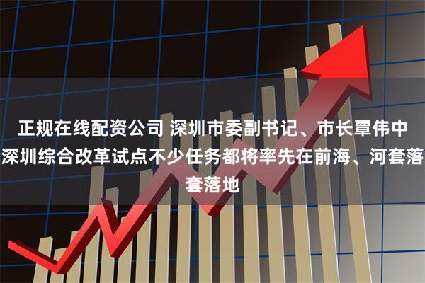 正规在线配资公司 深圳市委副书记、市长覃伟中：深圳综合改革试点不少任务都将率先在前海、河套落地